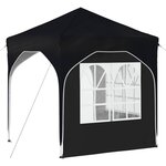 vidaXL Tente de fête pop-up 192 x 192 x 245 cm Anthracite