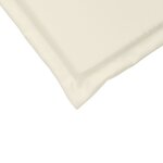 vidaXL Coussins de siège de jardin lot de 6 crème 45x45x2 cm carré