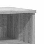vidaXL Tables de chevet 2 Pièces sonoma gris 40x35x50 cm bois ingénierie