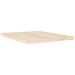 vidaXL Cadre de lit sans matelas 150x200 cm bois massif de pin