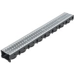vidaXL Caniveaux de drainage 6 Pièces Acier galvanisé 6 m