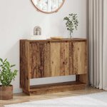 vidaXL Buffet Bois ancien 97 x 29 x 75 cm Bois d'ingénierie