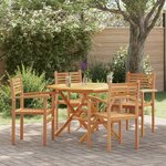 vidaXL Chaises empilables de jardin 4 Pièces Marron 55 5 x 55 5 x 90 cm