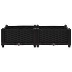 vidaXL Lit surélevé 80x40x23 cm Polypropylène