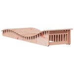 vidaXL Chaise longue 205x60x31 5 cm bois massif de douglas