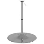 vidaXL Base de table de bar 55x90 cm acier chromé
