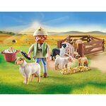 PLAYMOBIL 71444 - Berger avec moutons - Country