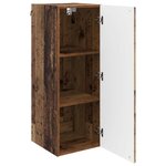 vidaXL Armoire Murale Bois ancien 33 x 34 5 x 90 cm Bois d'ingénierie