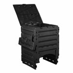 Nature Bac à compost 300 L Noir