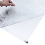 vidaXL Films pour fenêtre 4 Pièces dépoli motif de bambou PVC