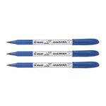 Marqueur CD-DVD Begreen Pointe Moyenne Bleu x 3 PILOT