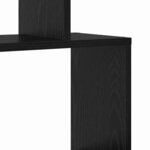 vidaXL Bibliothèque Noir 70 x 24 x 193.5 cm Bois d'ingénierie