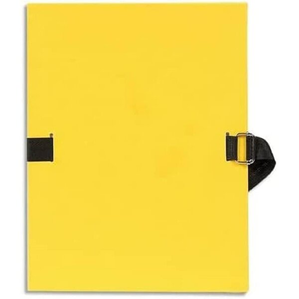 Chemise à dos extensible  A4  carton  jaune x 10 EXACOMPTA