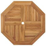 vidaXL Set de salle à manger de jardin 2 Pièces Marron