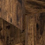 vidaXL Meuble d'angle Blanc 30 5x30x65cm Bois d'ingénierie