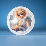Monnaie GUARDIAN ANGEL Little Angels 1/2 Oz Argent 1$ Samoa 2026
