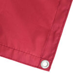 vidaXL Écran de balcon 75 x 400 cm Tissu Oxford Rectangulaire Bordeaux