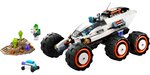 LEGO City - Rover d'Exploration Spatiale et Vie Extraterrestre - 60431 : Aventure Cosmique pour Enfants