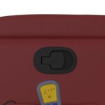 vidaXL Fauteuil de massage inclinable Rouge bordeaux Similicuir