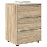 vidaXL Armoire de rangement Chêne Sonoma 60 x 48 x 81 cm