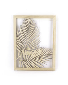 Cadre Ajoure Areca - Bois 300X400X9mm