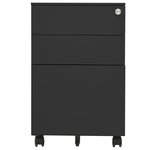 vidaXL Classeur mobile Anthracite 39x45x60 cm Acier