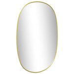 vidaXL Miroir mural Doré 50x35 cm