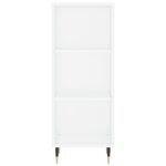 vidaXL Buffet blanc 34 5x32 5x90 cm bois d'ingénierie