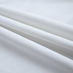 vidaXL Rideau occultant et anneaux en métal 2Pièces Blanc cassé 140x175cm