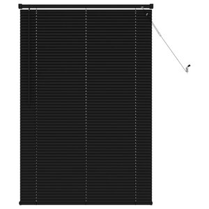 vidaXL Store Vénitien Réglable Noir 150 x 70 cm PVC