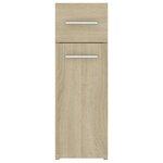 vidaXL Armoire d'apothicaire Chêne sonoma Bois d’ingénierie