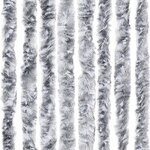 vidaXL Moustiquaire Argenté 56x200 cm Chenille