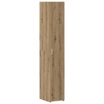 vidaXL Cabinet de rangement slim chêne artisanal 30 x 42.5 x 225 cm