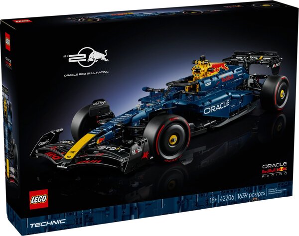 LEGO Technic - Modèle F1 Oracle Red Bull Racing RB20 (42206) à Construire