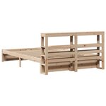 vidaXL Cadre de lit avec tête de lit sans matelas 150x200 cm