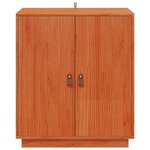 vidaXL Buffet Brun Ciré 65 5 x 40 x 75 cm Pin massif