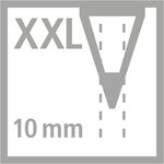 Crayon WOODY 3 en 1 Extra large noir de bougie STABILO