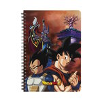 1 Cahier Spirales A5 - Ligné - Dragon Ball S - Modèle Aléatoire