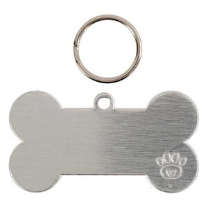 Kit médaille pour animaux à graver - Argenté