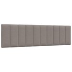 vidaXL Cadre de lit sans matelas Hanko taupe 180x200 cm tissu