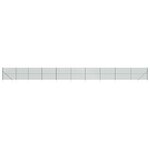 vidaXL Clôture à mailles losangées avec piquet d'ancrage vert 1 6x25 m