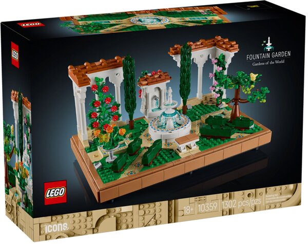 LEGO Icons - Jardin Andalou - Set de Construction 10359 pour Adultes