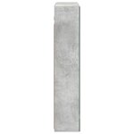 vidaXL Armoire Miroir de Salle de Bain Gris béton 60 x 14 5 x 70 cm