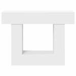 vidaXL Blanc 101 x 30 x 74 cm