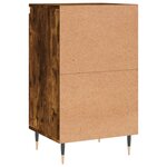 vidaXL Buffets 2 Pièces chêne fumé 40x35x70 cm bois d'ingénierie
