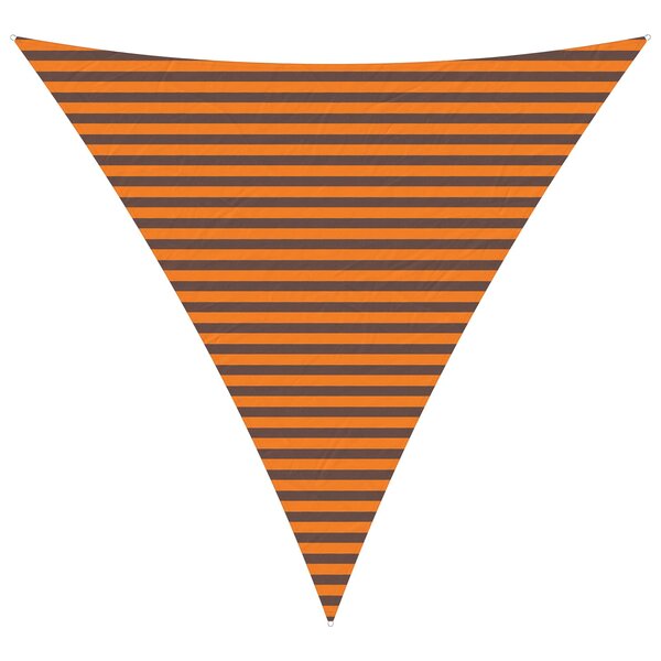 vidaXL Voile d'ombre 4 x 4 x 4 m 100   polyester Oxford Triangulaire