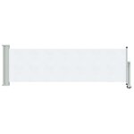 vidaXL Auvent latéral 100 x 300 cm 100  polyester fer acier