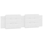 vidaXL Cadre de lit sans matelas Zadar blanc 180x200 cm similicuir