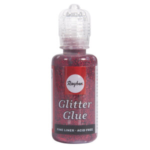 Colle pailletée métallique Rouge vin 20 ml