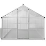 vidaXL Serre Aluminium 481x250x195 cm 23 44 m³